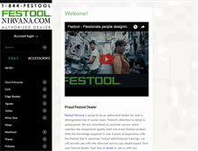 Tablet Screenshot of festoolnirvana.com